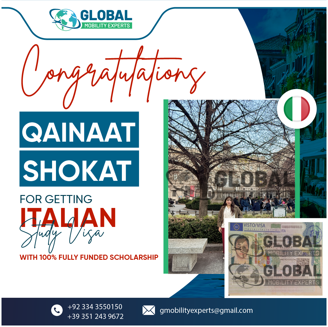 VISA WITH STUDENT PIC